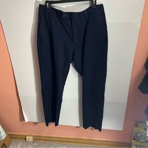 Lauren Ralph Lauren Men's Navy Dress Pants